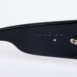 Pre Owned Dolce And Gabbana Black Shield Women Sunglasses
