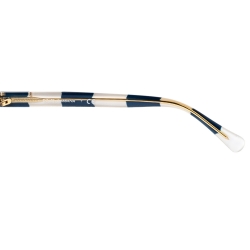 Pre Owned Dolce & Gabbana Blue/White Stripe DG4249 Sunglasses