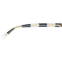 Pre Owned Dolce & Gabbana Blue/White Stripe DG4249 Sunglasses