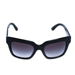 Pre Owned Dolce & Gabbana Black/ Grey Gradient DG 4286 Square Sunglasses