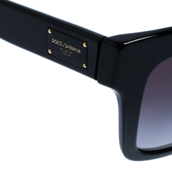 Pre Owned Dolce & Gabbana Black/ Grey Gradient DG 4286 Square Sunglasses
