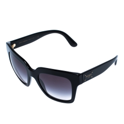 Pre Owned Dolce & Gabbana Black/ Grey Gradient DG 4286 Square Sunglasses
