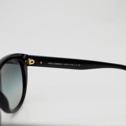 مملوكة مسبقًا Dolce And Gabbana Black 'Sicilian Baroque Collection' Sunglasses