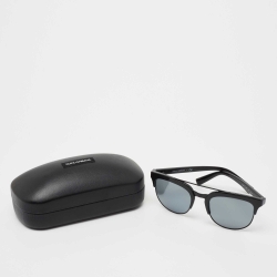 Pre Owned Dolce & Gabbana Black Gradient DG6103 Aviator Sunglasses