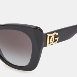 Pre Owned Dolce & Gabbana Black DG4405 Butterfly Sunglasses