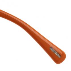 Pre Owned Dolce and Gabbana Tortoise and Orange DG4158P Square Sunglasses