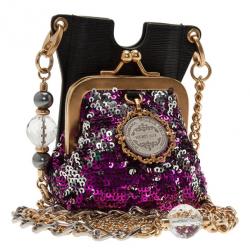 Pre Owned Dolce and Gabbana Miss iPhone Case and Coin Purse