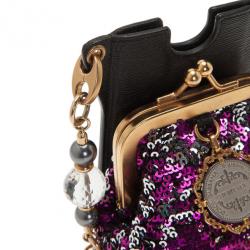 Pre Owned Dolce and Gabbana Miss iPhone Case and Coin Purse