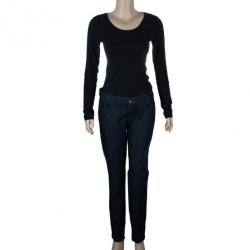 مملوكة مسبقًا Dolce and Gabbana Dark Blue Denim Jeans M
