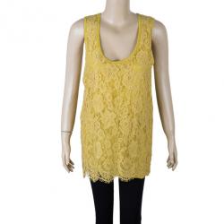 مملوكة مسبقًا Dolce and Gabbana Lace Top S