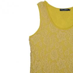 مملوكة مسبقًا Dolce and Gabbana Lace Top S