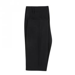 Pre Owned Dolce and Gabbana Black Wool Tailored Pant Suit M