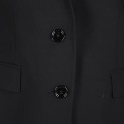 Pre Owned Dolce and Gabbana Black Wool Tailored Pant Suit M