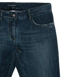 Pre Owned Dolce and Gabbana Low Rise Jeans M