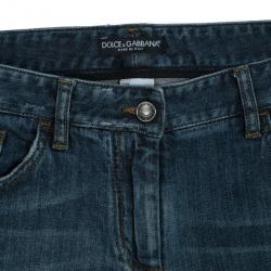 Pre Owned Dolce and Gabbana Low Rise Jeans M