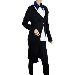 Pre Owned Dolce and Gabbana Black Knit Cardigan M