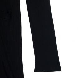 Pre Owned Dolce and Gabbana Black Knit Cardigan M