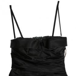 مملوكة مسبقًا Dolce and Gabbana Satin/Lace Bustier Top L