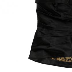 مملوكة مسبقًا Dolce and Gabbana Satin/Lace Bustier Top L