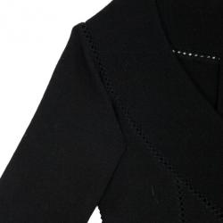 Pre Owned Dolce and Gabbana Wool Knit V-Neck Sweater S