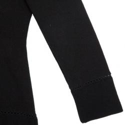 Pre Owned Dolce and Gabbana Wool Knit V-Neck Sweater S