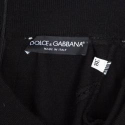 Pre Owned Dolce and Gabbana Wool Knit V-Neck Sweater S