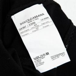 Pre Owned Dolce and Gabbana Wool Knit V-Neck Sweater S