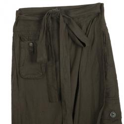 Pre Owned Dolce and Gabbana Wrap Cargo Skirt S