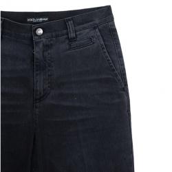 Pre Owned Dolce and Gabbana Black Jeans S