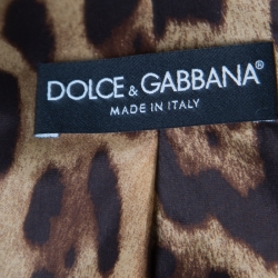 Pre Owned جاكيت دولتشي أند غابانا دينم أزرق داكن بزرين S