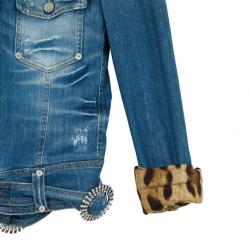 Pre Owned Dolce and Gabbana Denim Jacket L