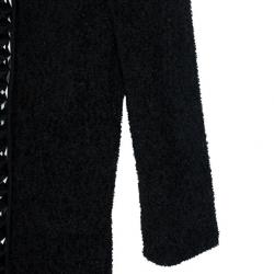 مملوكة مسبقًا Dolce and Gabbana Long Tweed Embellished Cardigan L