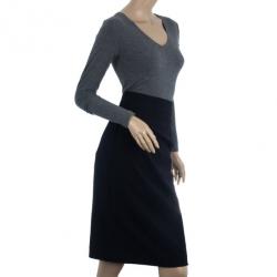 Pre Owned Dolce and Gabbana Black Skirt S