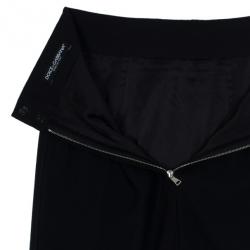 Pre Owned Dolce and Gabbana Black Skirt S