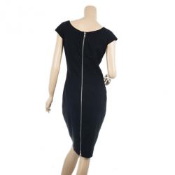 Pre Owned Dolce and Gabbana Fitted Square-neck Dress M