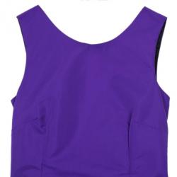 Pre Owned Dolce and Gabbana V Back Bubble Hem Dress XS