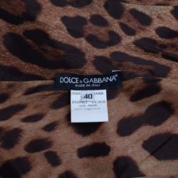 مملوكة مسبقًا Dolce and Gabbana Red Wool Sleeveless Dress S