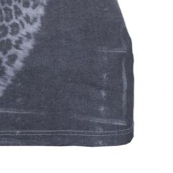 مملوكة مسبقًا تانك توب دولتشي آند غابانا رقبة مطرزة طبع فهد M