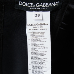 Pre Owned Dolce & Gabbana Multicolor Brocade Patchwork Bustier Top S