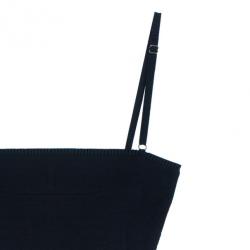 Pre Owned فستان دولتشي أند غابانا أسود ضيق ميدي S