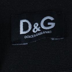 Pre Owned فستان دولتشي أند غابانا أسود ضيق ميدي S