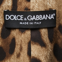 مملوكة مسبقًا Dolce & Gabbana Black Wool Slim Fit Blazer S