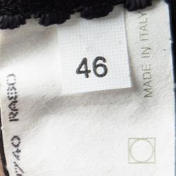 Pre Owned Dolce and Gabbana Vintage Black Bustier and Skirt Set L