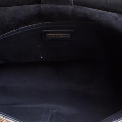 مملوكة مسبقًا Dolce and Gabbana Leopard Print Calfhair Large Miss Sicily Top Handle Bag