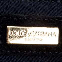 مملوكة مسبقًا Dolce and Gabbana Leopard Print Calfhair Large Miss Sicily Top Handle Bag