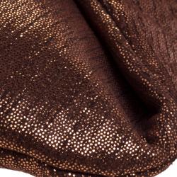 مملوكة مسبقًا حقيبة كلتش دولتشي أند غابانا جلد برونزي