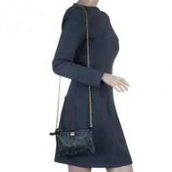 Pre Owned Dolce and Gabbana Animal Print Crossbody