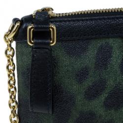 Pre Owned Dolce and Gabbana Animal Print Crossbody
