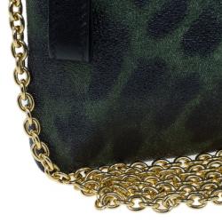 Pre Owned Dolce and Gabbana Animal Print Crossbody