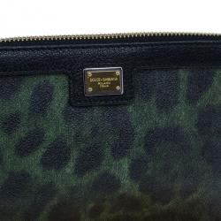 Pre Owned Dolce and Gabbana Animal Print Crossbody